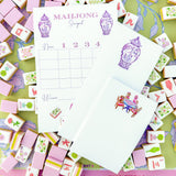 Purple Mahjong Ginger Jar Listpad