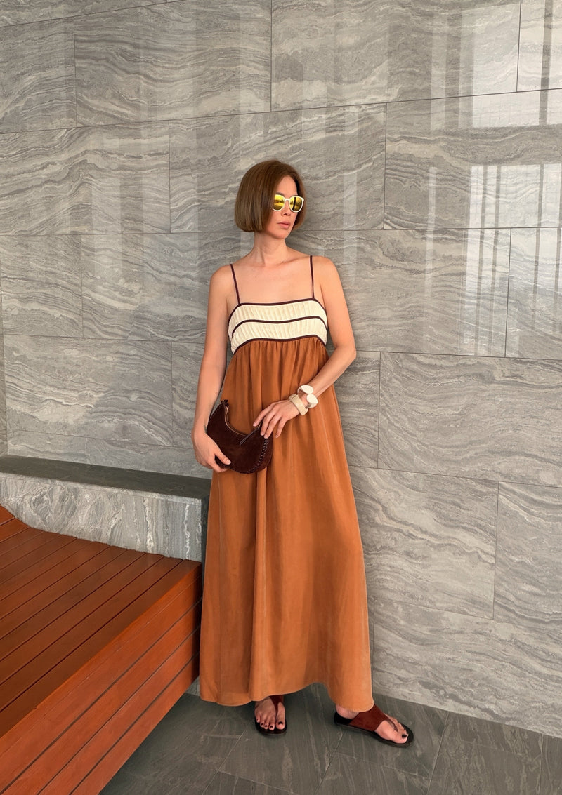 Sancia - The Jules Dress - Ochre