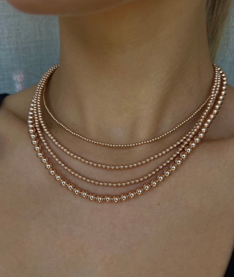 5MM Signature Beaded Necklace