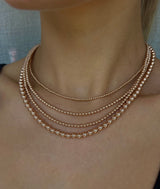 3MM Signature Beaded Necklace