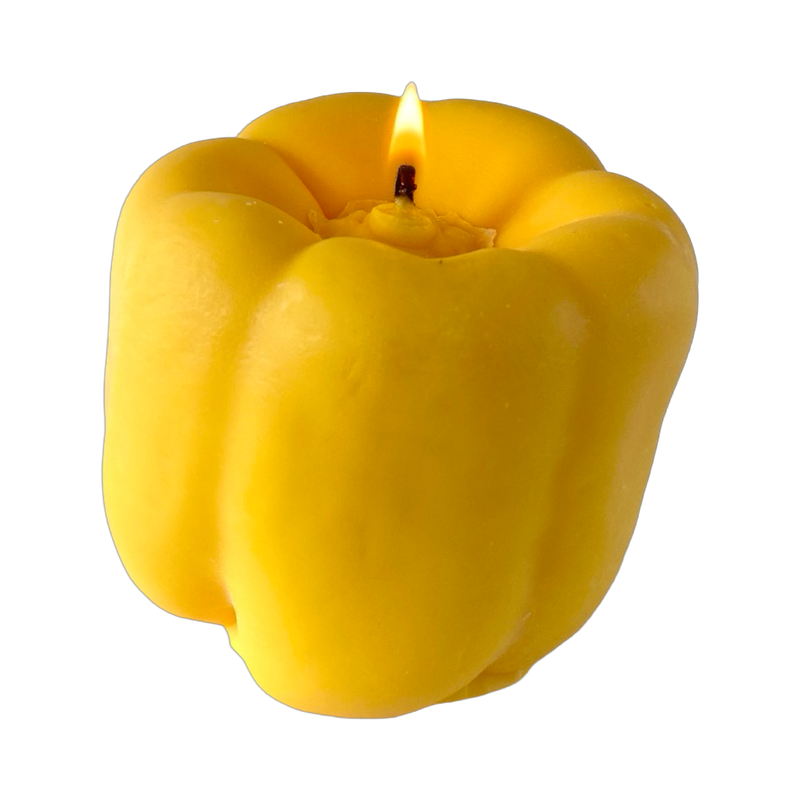 Bell Pepper Candle - Yellow