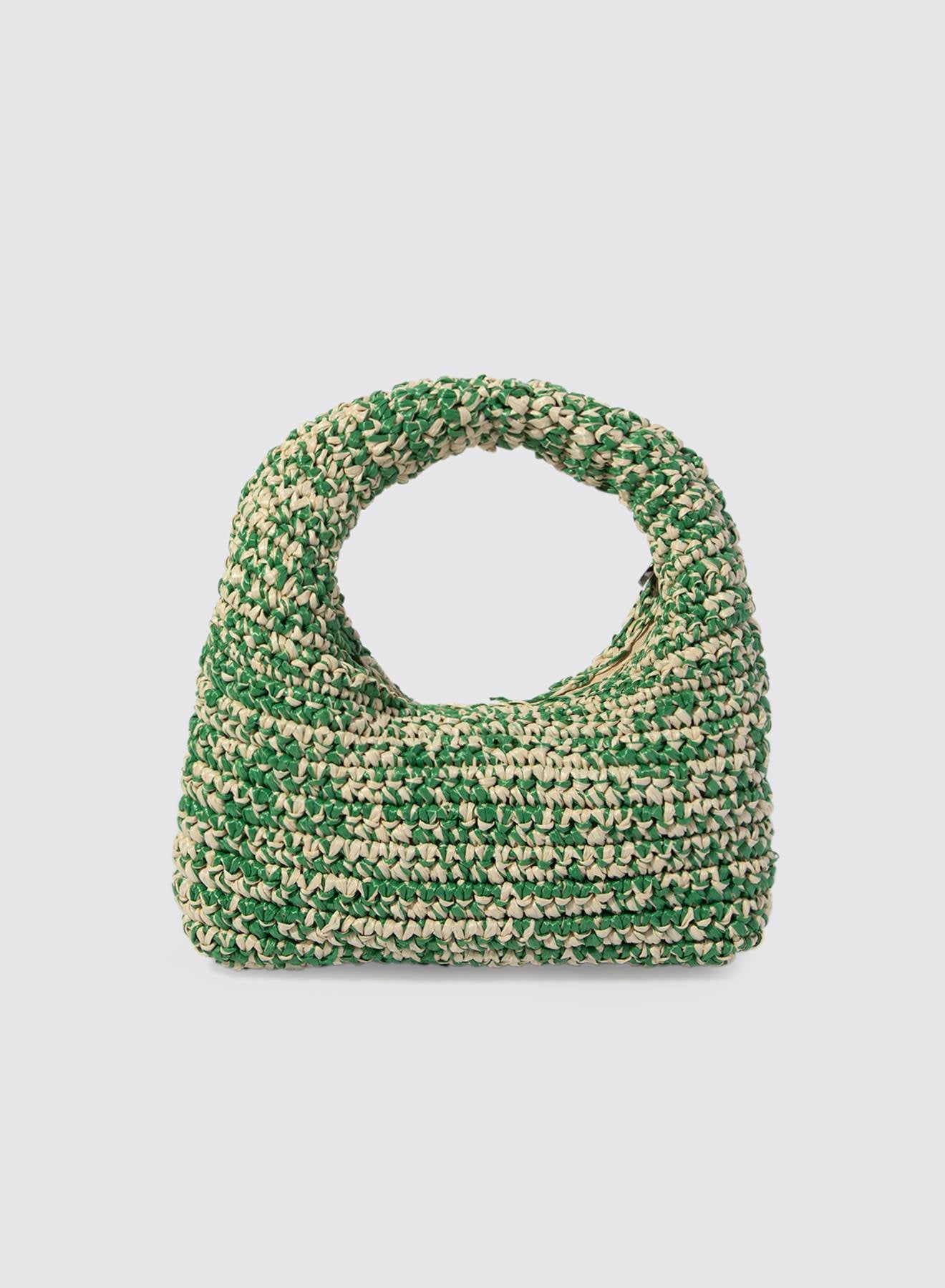 Maria La Rosa - Nana Melange Bag - Green