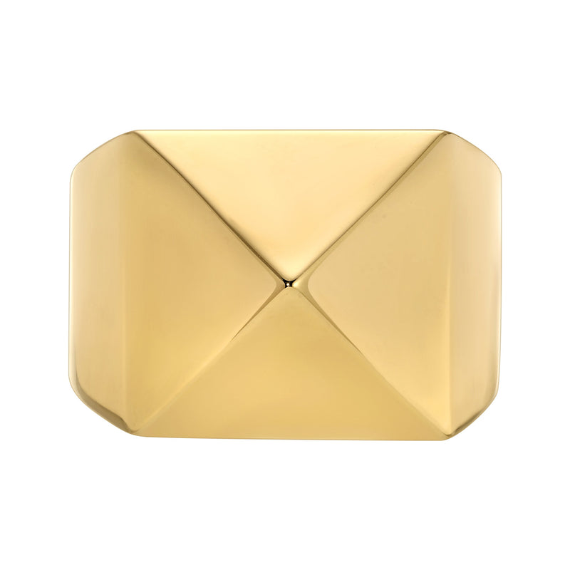 Erin Fader Jewelry - Pyramid Ring - Gold Medium