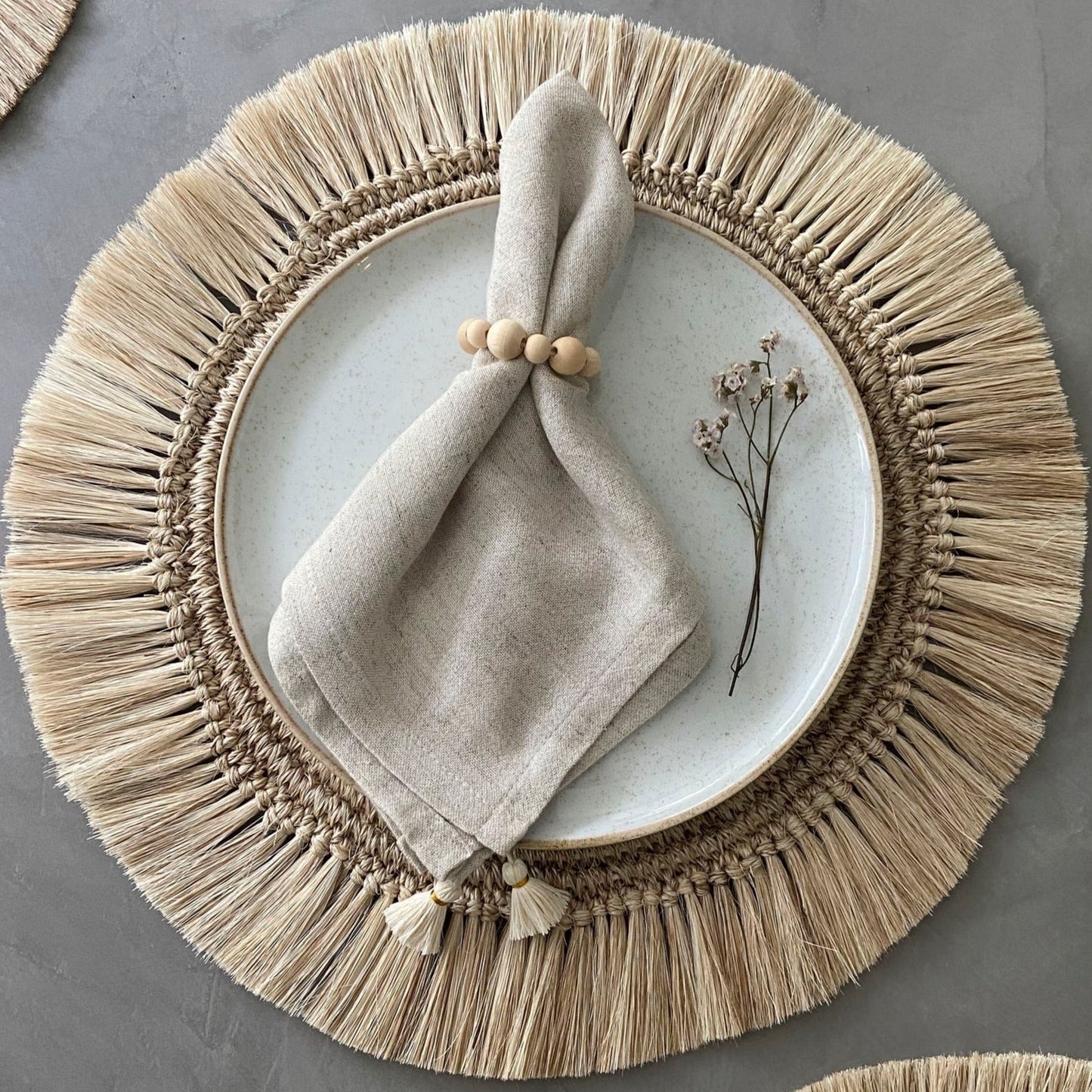 Fringes Placemat (Set of 4)