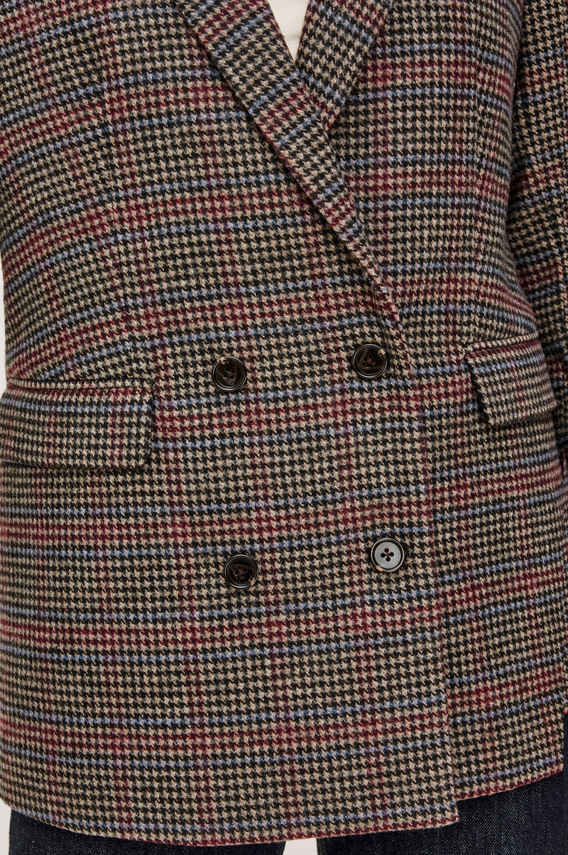 Jac Blazer in Oxford Plum