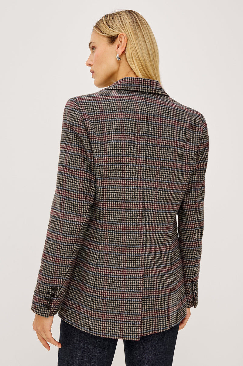 Jac Blazer in Oxford Plum
