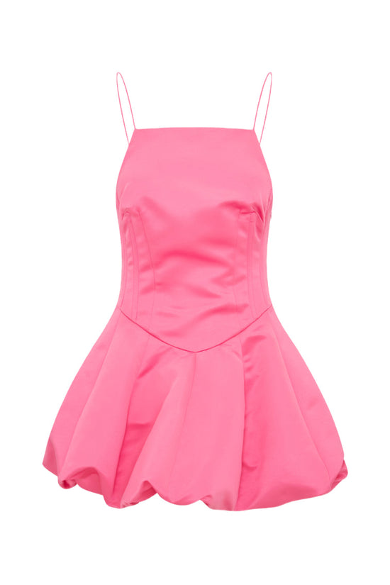 LoveShackFancy - Jake Satin Mini Dress LoveShackFancy - Jake Satin Mini Dress