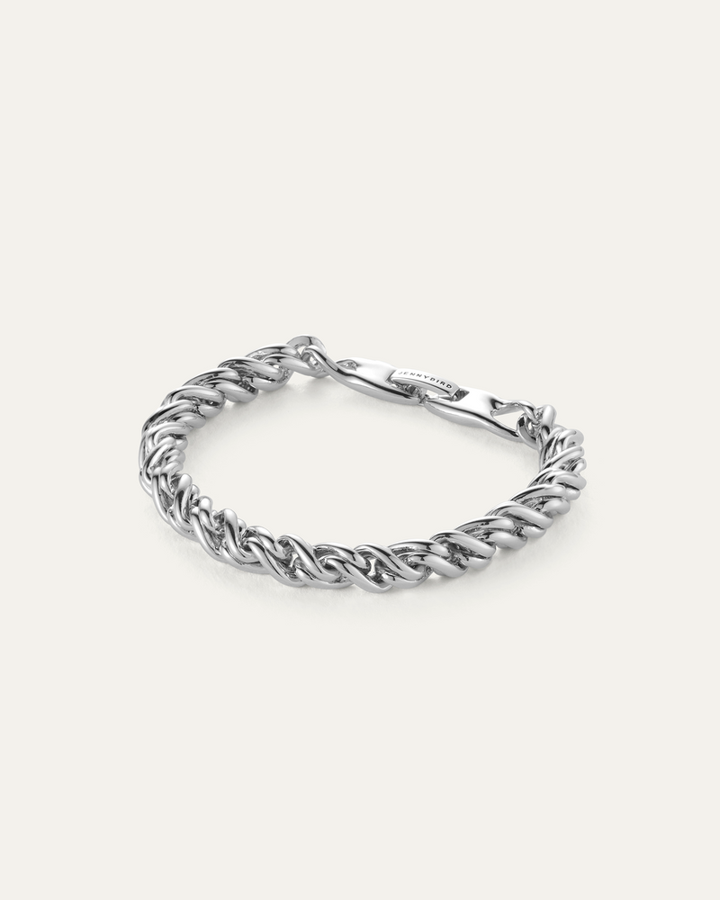 Jenny Bird - Rizzo Bracelet - High Polished Silver