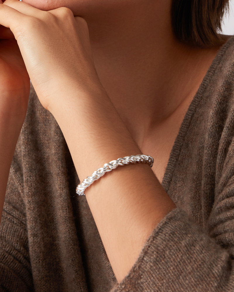 Jenny Bird - Rizzo Bracelet - High Polished Silver