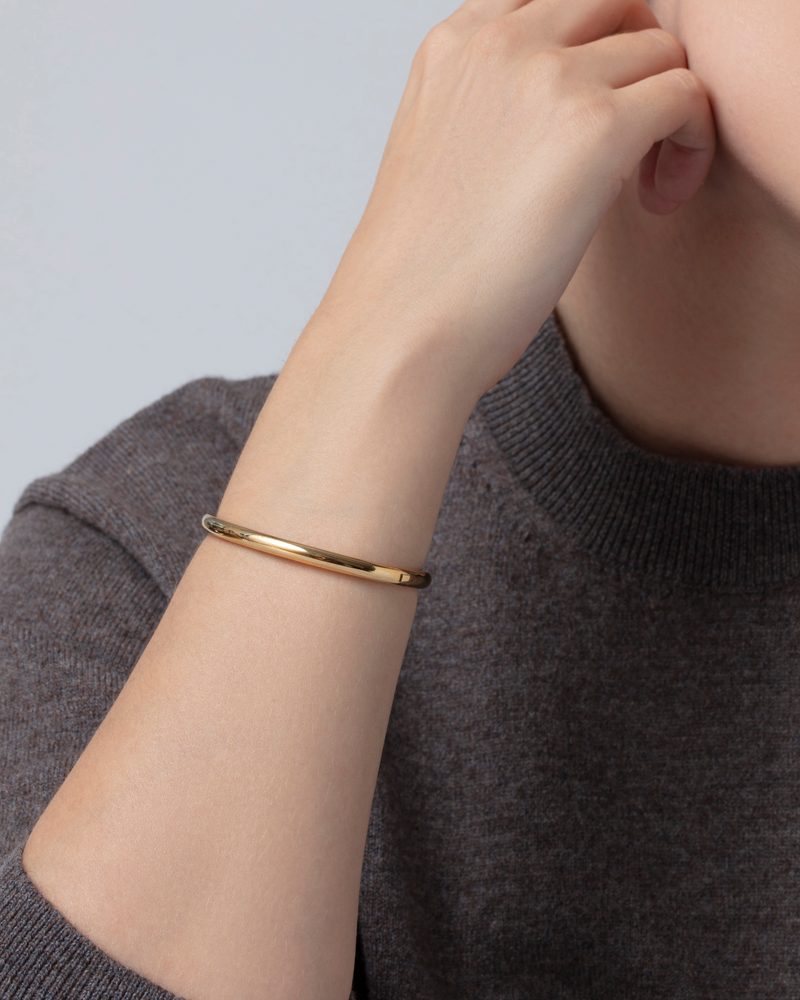 Jenny Bird - Remi Bangle - High Polish Gold