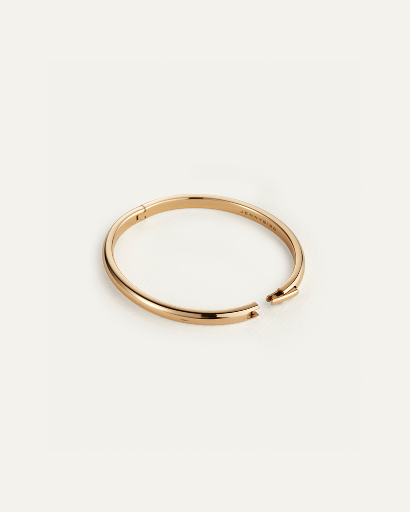 Jenny Bird - Remi Bangle - High Polish Gold