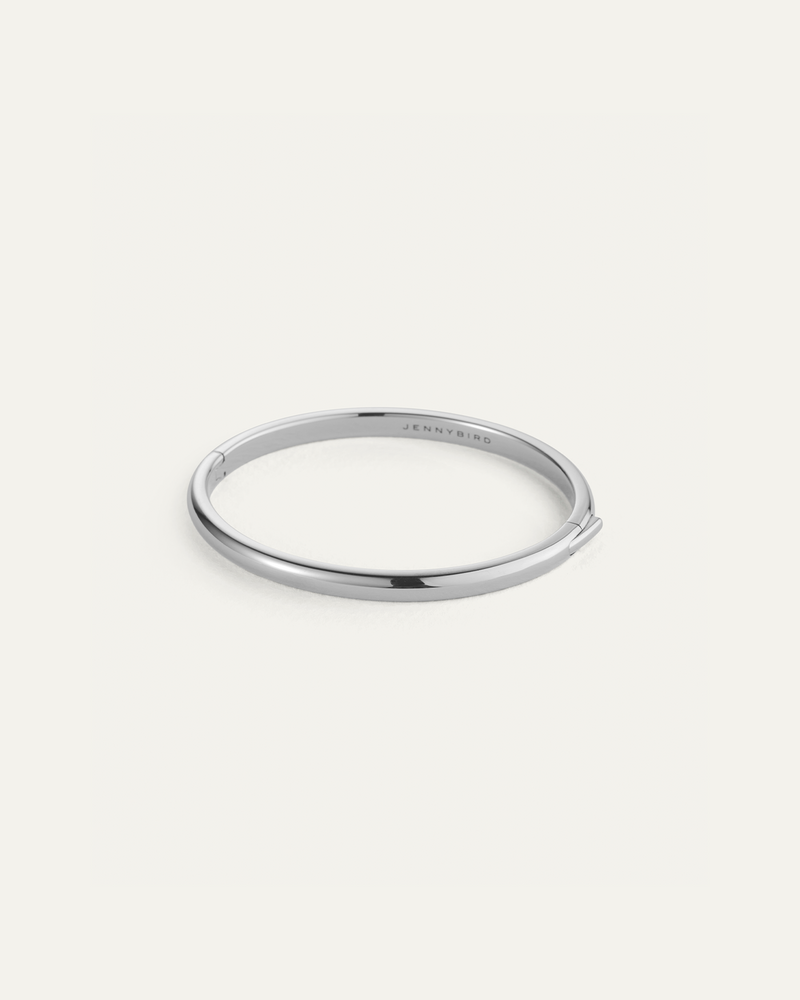 Jenny Bird - Remi Bangle - High Polish Silver