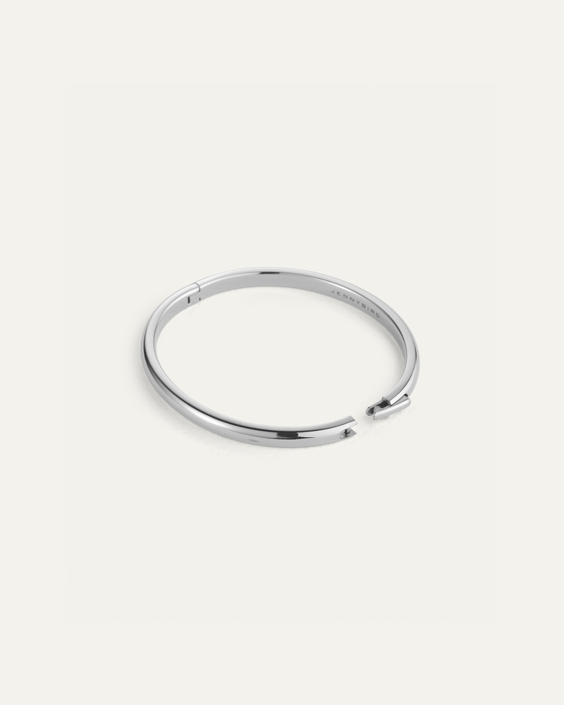 Jenny Bird - Remi Bangle - High Polish Silver