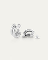 Jenny Bird - Florence Earrings - High Polish Silver