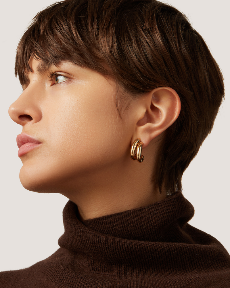 Jenny Bird - Florence Earrings - High Polish Gold