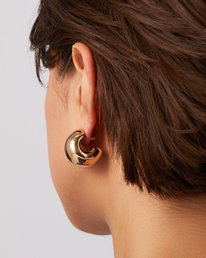 Jenny Bird - Gemma Hoop Earrings - High Polish Gold