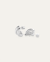 Jenny Bird - Mini Florence Earrings - High Polish Silver