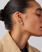 Jenny Bird - Mini Florence Earrings - High Polish Silver