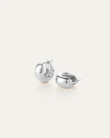 Jenny Bird - Mini Tome Hoops - High Polish Silver