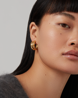 Jenny Bird - Lennon Hoop Earrings - High Polish Gold