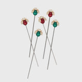 Sparkle bee swizzle sticks