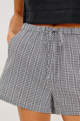 Rails - Jenner Short - Black Gingham