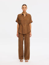Kivari - Jaxon Shirt - Chocolate