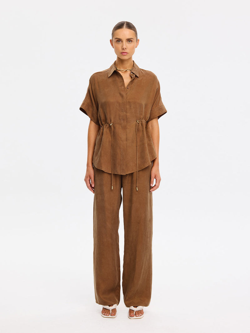 Kivari - Jaxon Shirt - Chocolate