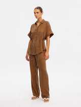 Kivari - Jaxon Shirt - Chocolate