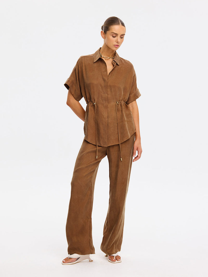 Kivari - Jaxon Shirt - Chocolate
