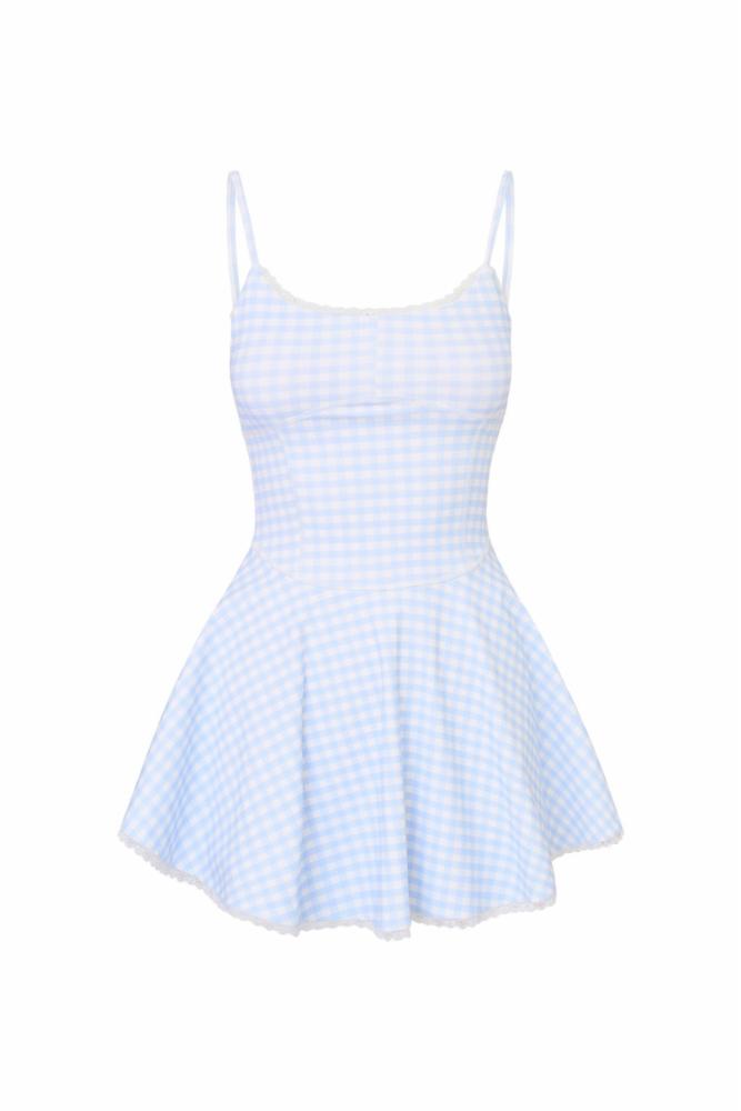 LoveShackFancy - Lunella Dress - Beachside Blue