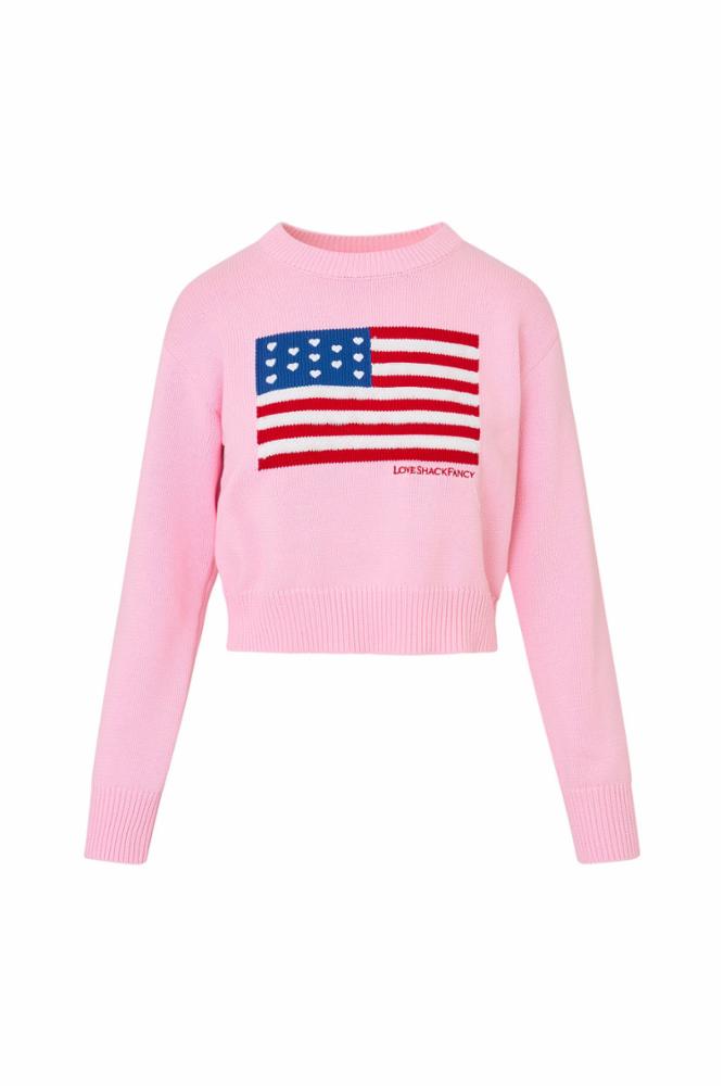 LoveShackFancy - Ty Pullover - Blushing Liberty