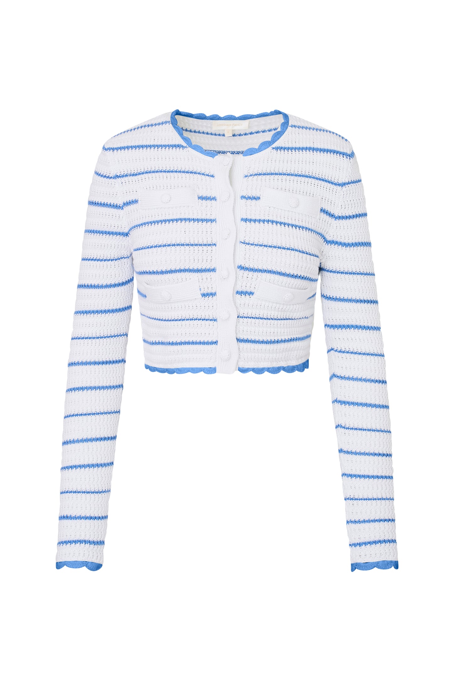LoveShackFancy - Lamiya Cardigan - Maritime Stripes