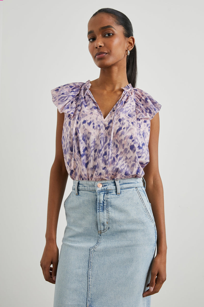 Rails - Karysa Top - Pink Ikat