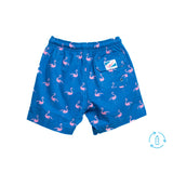 Crazy Flamingo Kids Swim Trunks