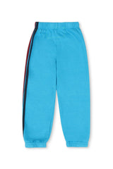 Aviator Nation - Kid's 5 Stripe Sweatpants - Neon Blue