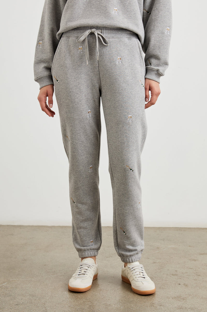 Rails - Kingston Pant - Champagne Embroidery