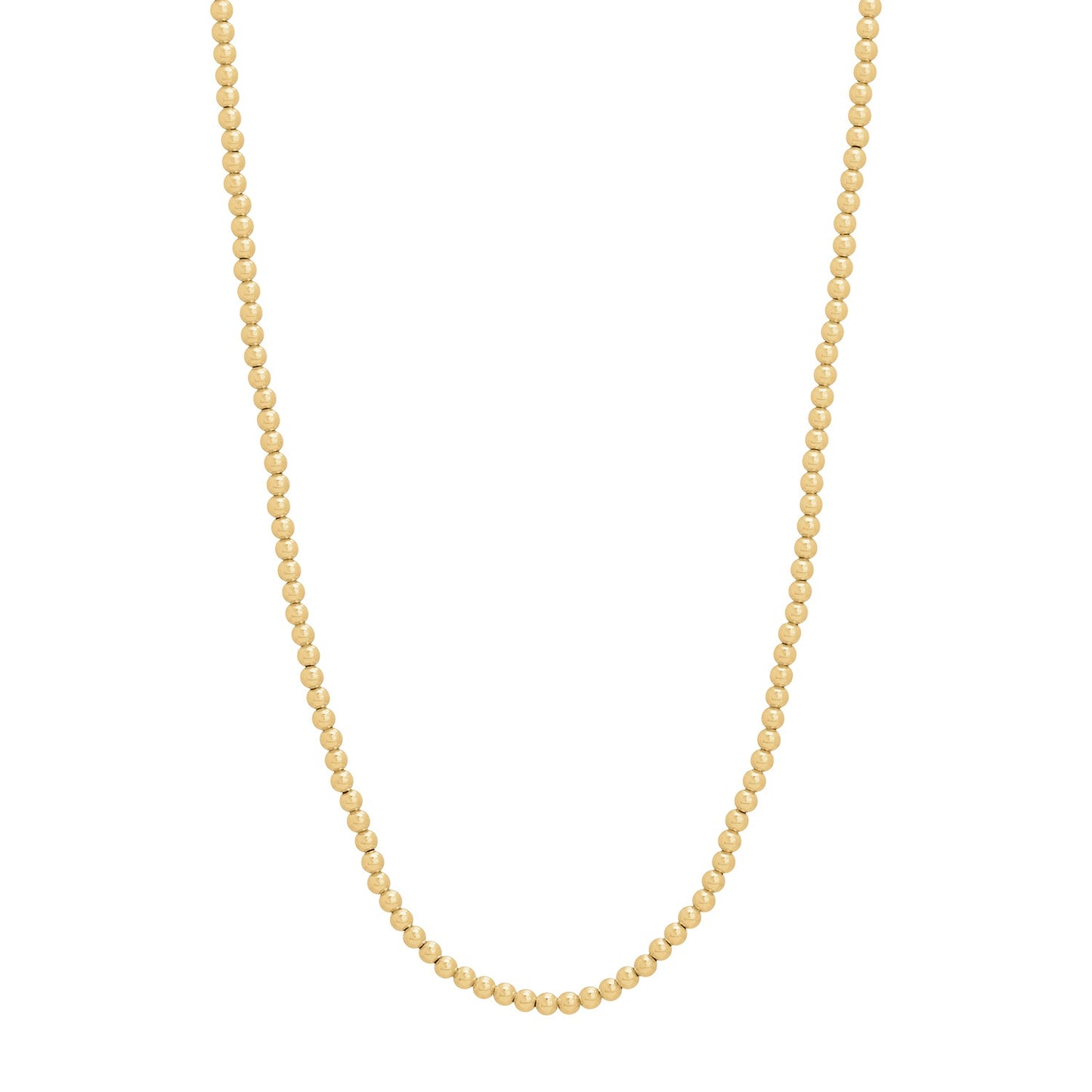 3MM Signature Beaded Necklace