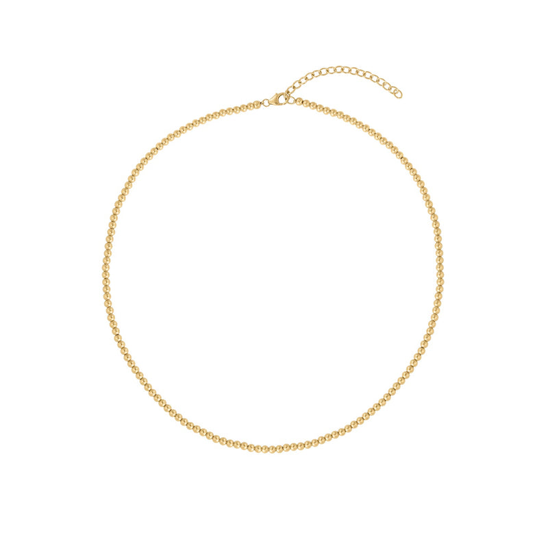 3MM Signature Beaded Necklace
