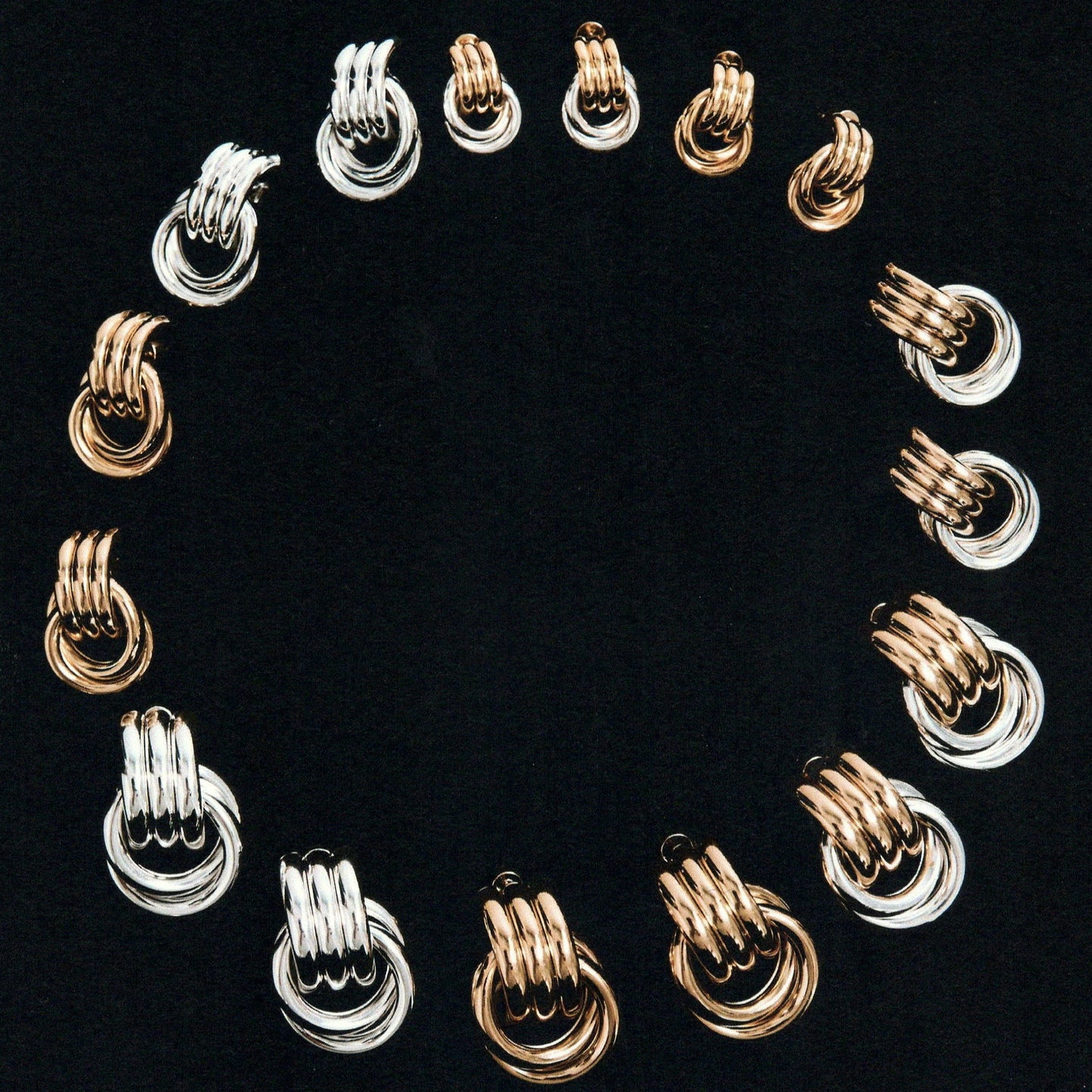 Heaven Mayhem BABY KNOT EARRINGS
