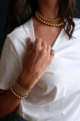 10MM Signature Beaded Necklace