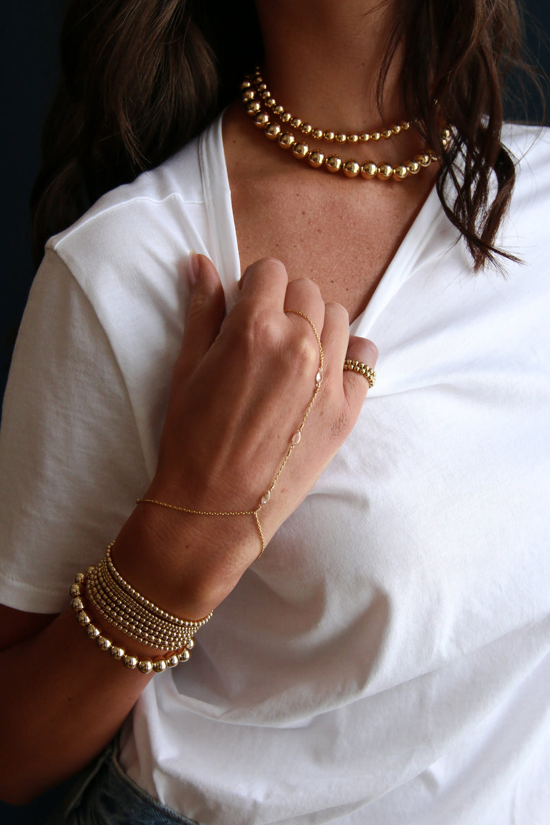 10MM Signature Beaded Necklace