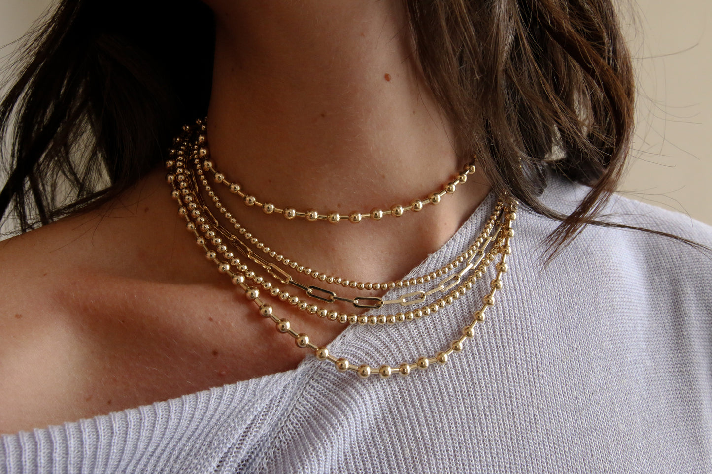 4MM Signature Beaded Necklace