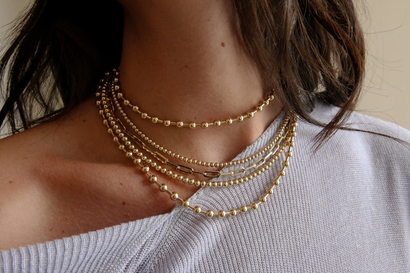 4MM Signature Beaded Necklace