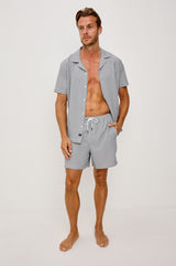 Rails Men's - La Brea Swim Short - Navy Deck Stripe