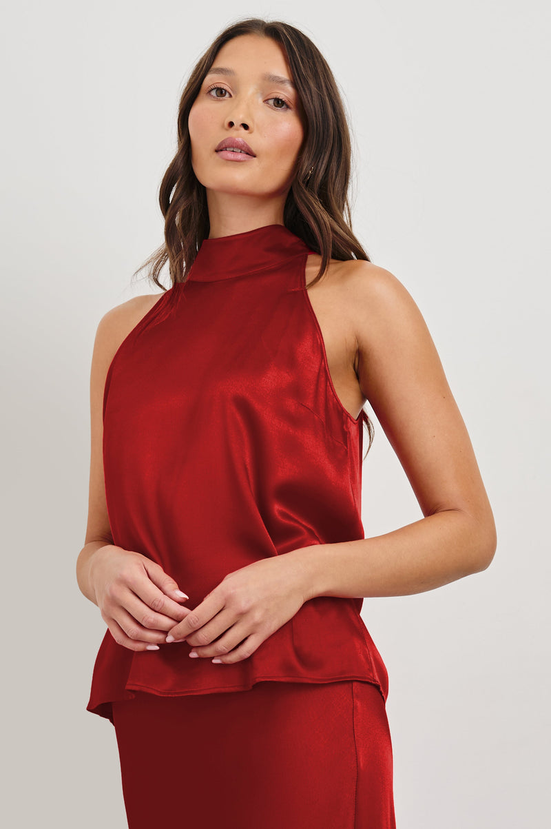 Rails - Leah Top - Scarlet