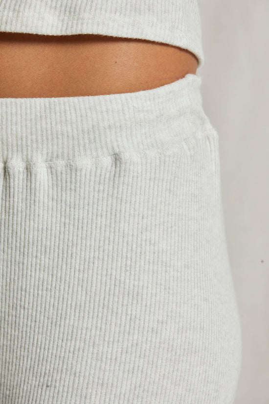 PerfectWhiteTee - Leann Sweater Rib Jogger - Heather Ash