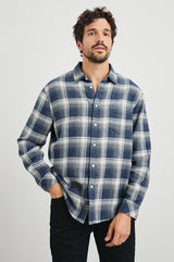 Rails - Lennox Shirt - Charcoal Lapis