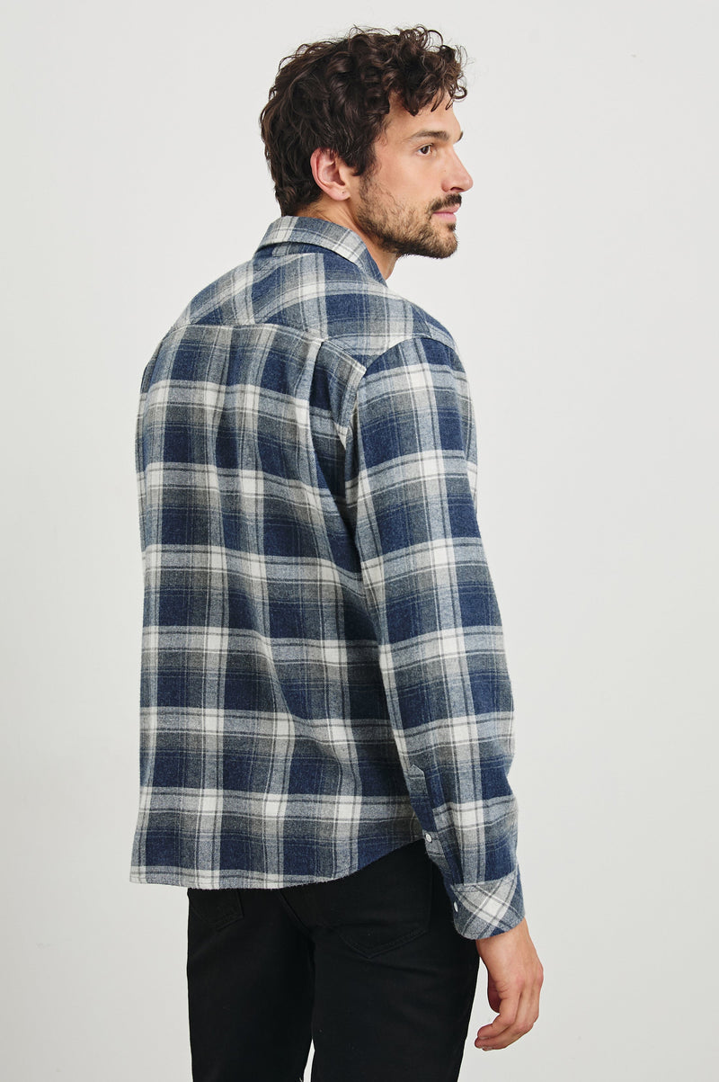 Rails - Lennox Shirt - Charcoal Lapis