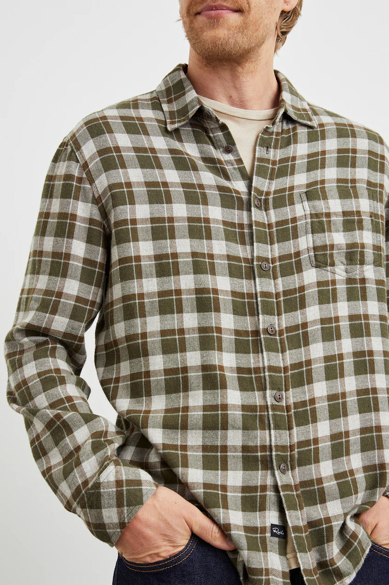 Rails - Lennox Shirt - Iguana Grey